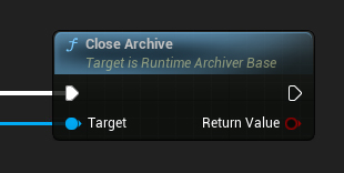 Close Archive node