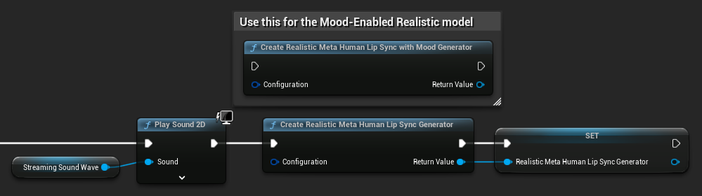 Recreate Lip Sync Generator On Play Sound