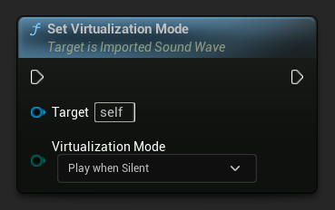 Set Virtualization Mode node