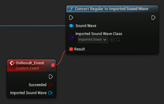 Convertir Regular a Imported Sound Wave