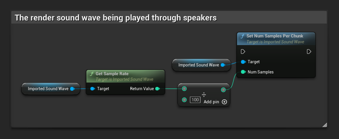 Nodo Set Num Samples Per Chunk