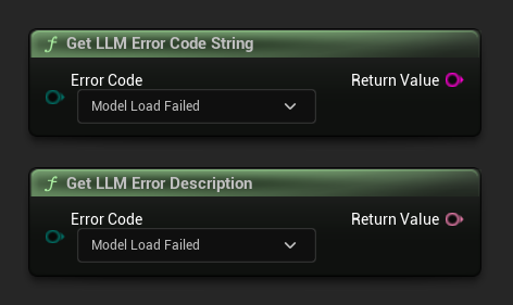Get Error Description