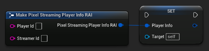 Set Player To Capture From node