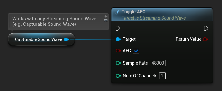 Toggle AEC node