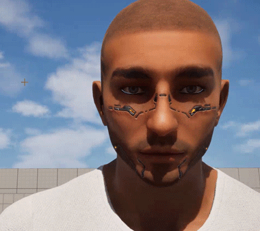 Exemplo 1: Lip sync com personagem personalizado