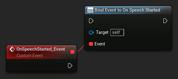 Привязать Событие к Началу Речи
