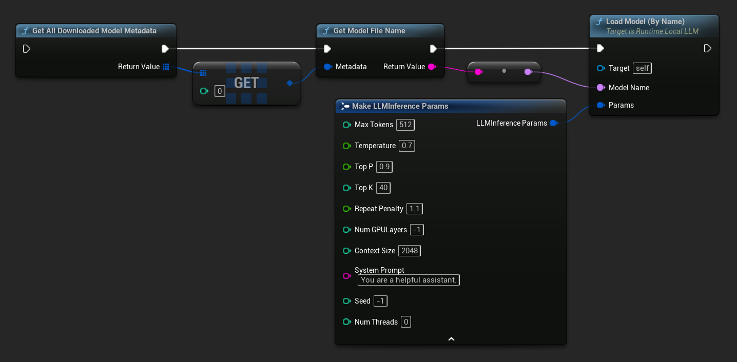 Load Model By Name UE 5.3