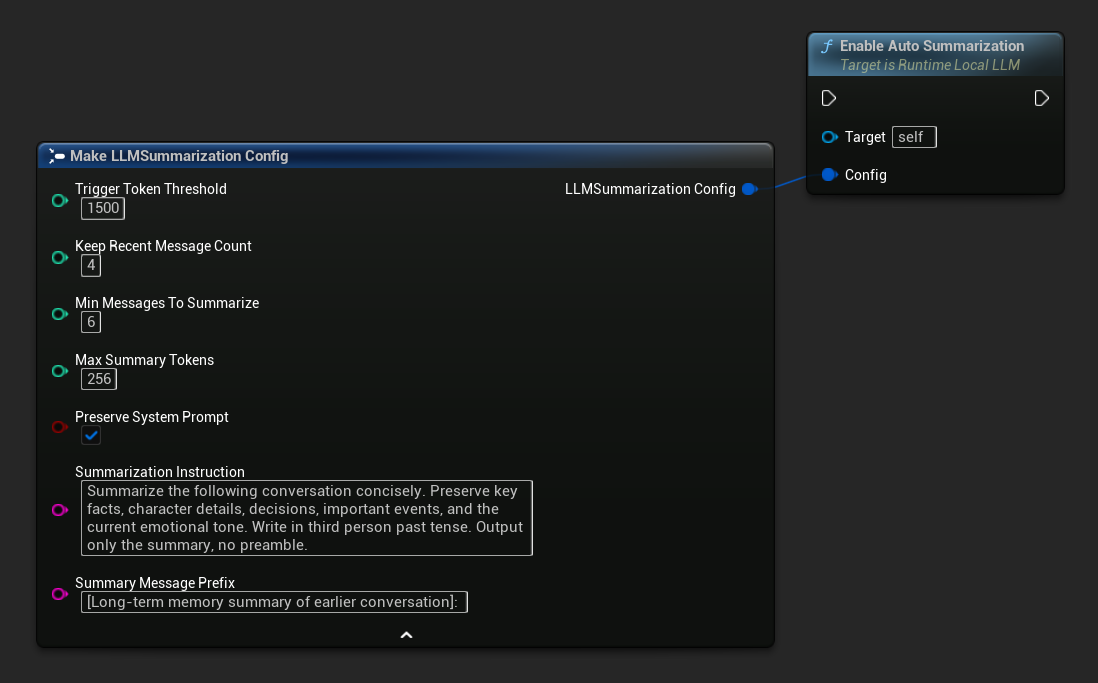 Enable Auto Summarization